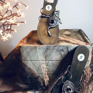 Stylish Beaded Sandals